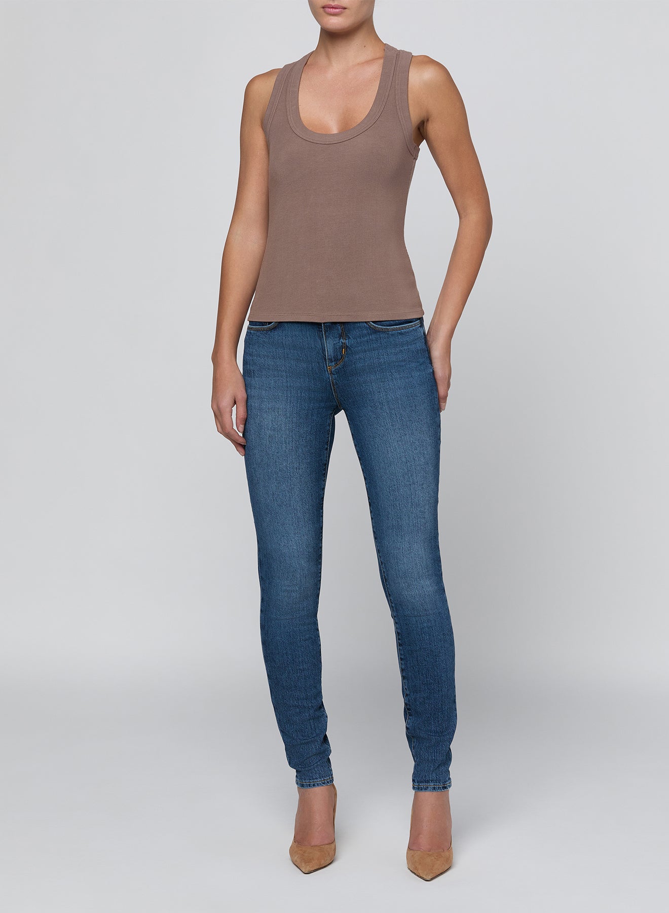 SHANIA RACERBACK TANK