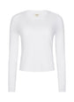 LEANNE LS CRW NK TEE