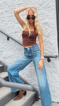Alexa Wide Leg Jean - Nova