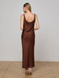 Akiya Satin Maxi Dress
