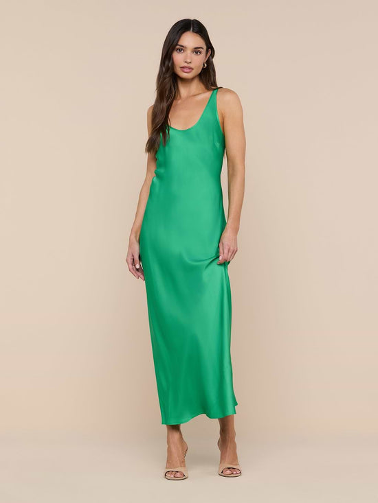 Akiya Satin Maxi Dress