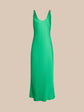 Akiya Satin Maxi Dress