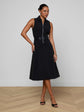 Kylo Poplin Shirt Dress -  Black