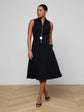 Kylo Poplin Shirt Dress -  Black