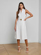Kylo Poplin Shirt Dress - White