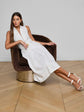 Kylo Poplin Shirt Dress - White