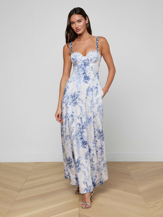 Sutton Beaded Strap Gown
