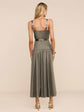 Rima Maxi Dress - Smokey Olive Smol