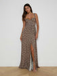 Rosette Maxi Dress