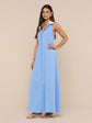 MAURIE POPLIN MAXI DRESS
