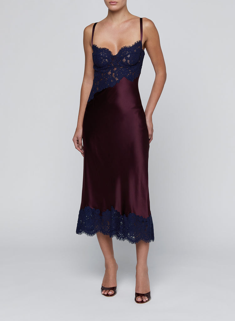 ARAMINTA LACE APPLIQUE DRS