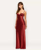 Sayla Silk Gown - Carmine (PRE-SALE)