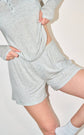 Vitality Float Rib Boxer Short - Stone Marl