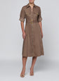 CALLEN MIDI SHIRT DRESS