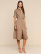 Callen Shirt Dress (PRE-SALE)