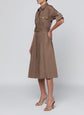 CALLEN MIDI SHIRT DRESS