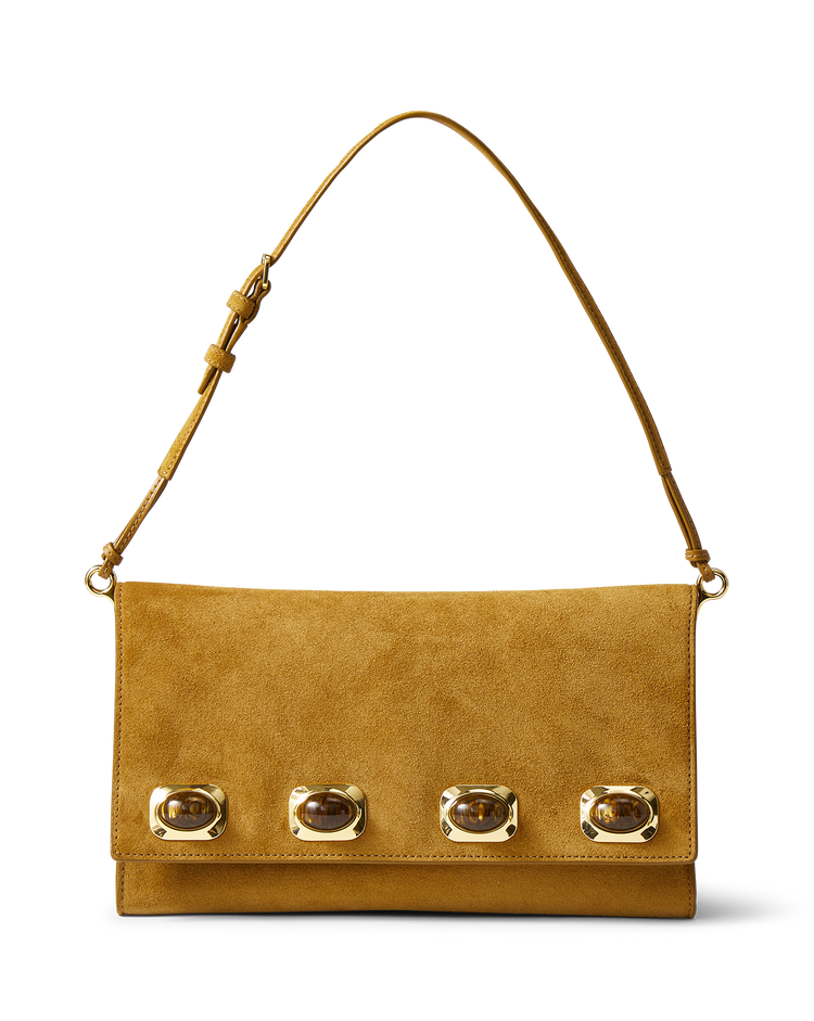 STONE EMBELLISHED EDIT BAG