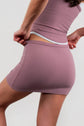 Cloud II® Mini Skort - Earthy Plum