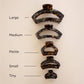 Open Tortoise | Petite | Hair Clip