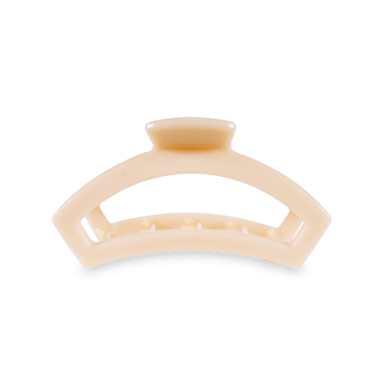 Open Hair Clip | Medium | Almond Beige