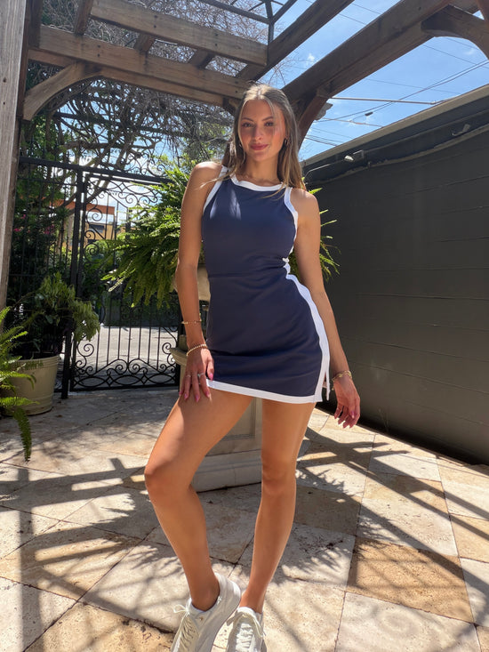 ZEPHYRA DRESS - ULTRAMARINE MATTE
