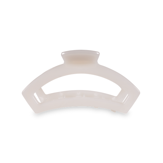 Open Hair Clip | Medium | Coconut White