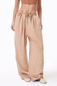 OSLO FRENCH TERRY WIDE TRACK PANT - SNOW (PRE-SALE) WASH TAN