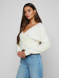 Antonella Crossover Sweater - Ivory
