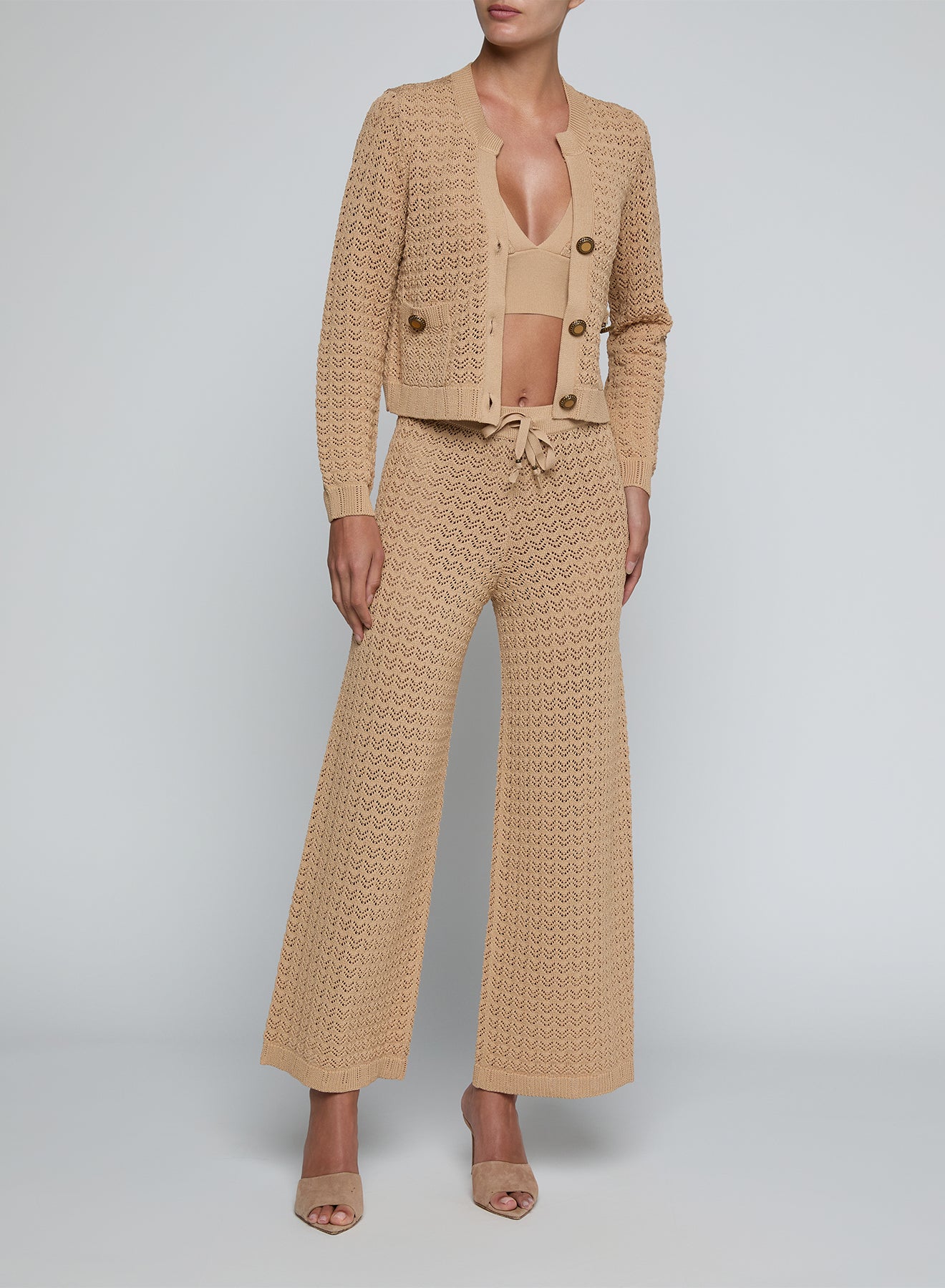 ORLA POINTELLE KNIT CARDI