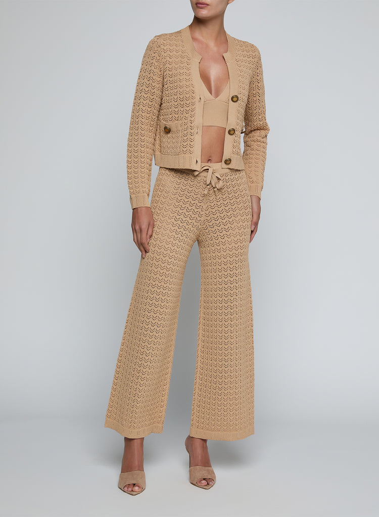 ORLA POINTELLE KNIT CARDI