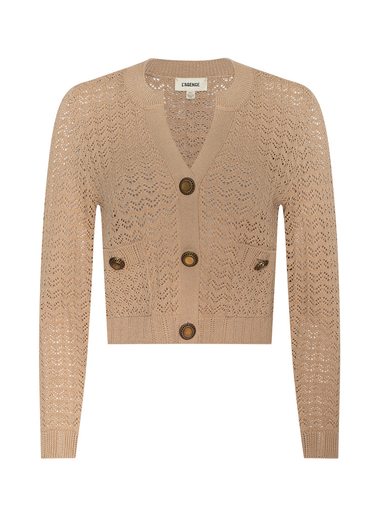 ORLA POINTELLE KNIT CARDI