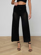 Gaelle Pointelle Knit Pant