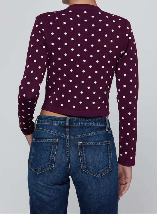 KOTA JACQUARD CARDIGAN