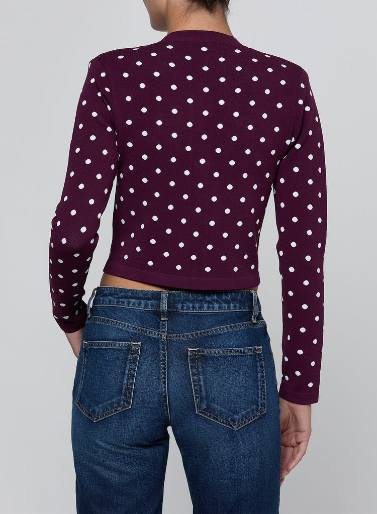 KOTA JACQUARD CARDIGAN