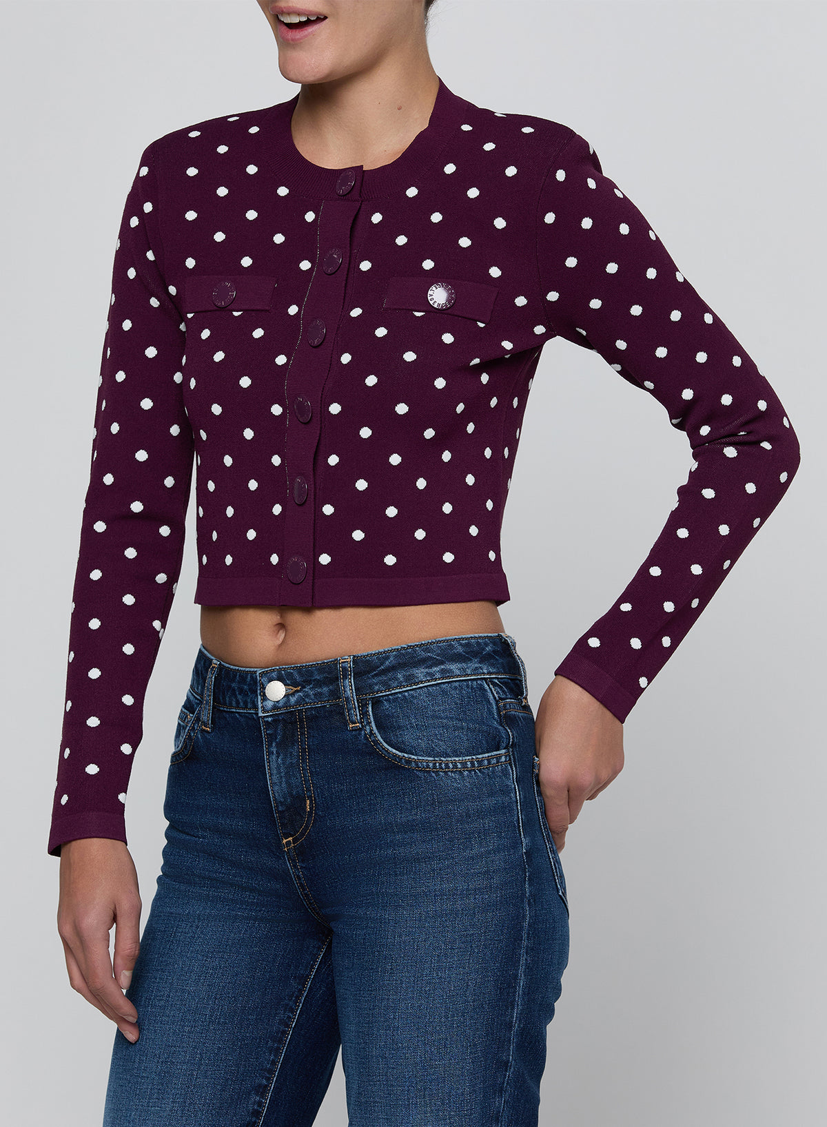 KOTA JACQUARD CARDIGAN
