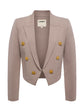 Elio Crop Knit Blazer