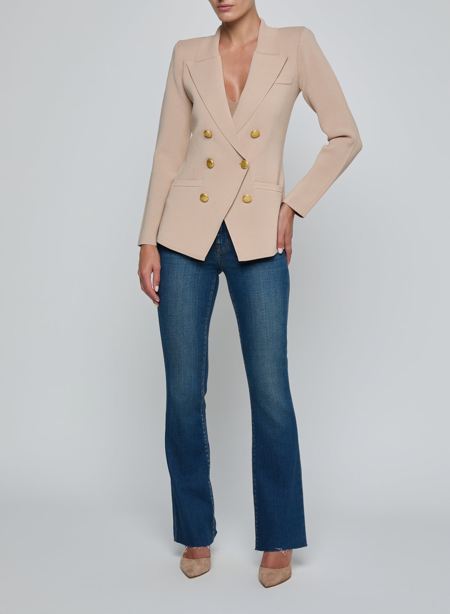 AMELIA KNIT BLAZER