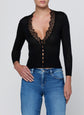 ELUNA LACE DETAIL CARDIGAN