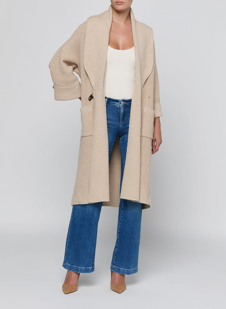 ORIELLE LONG CARDIGAN