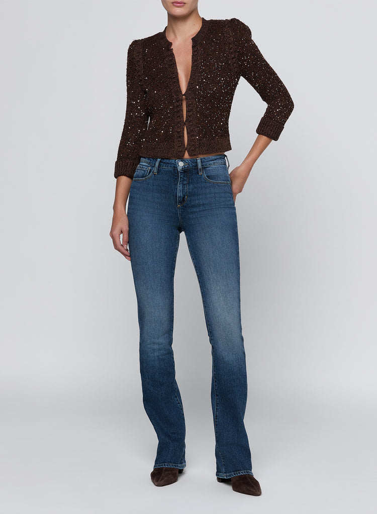 THISTLE SEQUINED CARDIGAN