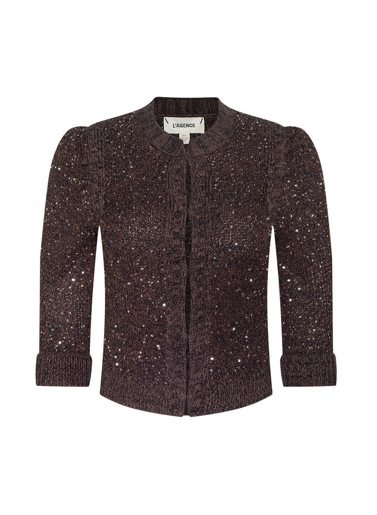 THISTLE SEQUINED CARDIGAN