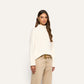 Selwyn Oversized Turtleneck - Ivory (PRE-SALE)