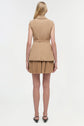 Eman Pleated Mini Dress