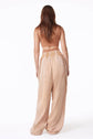 OSLO FRENCH TERRY WIDE TRACK PANT - SNOW (PRE-SALE) WASH TAN
