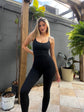 Long Line Cami - Black