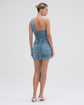 Dune Jersey One Shoulder Mini Dress (PRE-SALE)