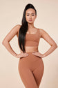 NYC CORSET TANK - MOCHA