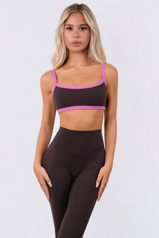 Vitality Daydream® Scoop Bra - Chocolate Heather