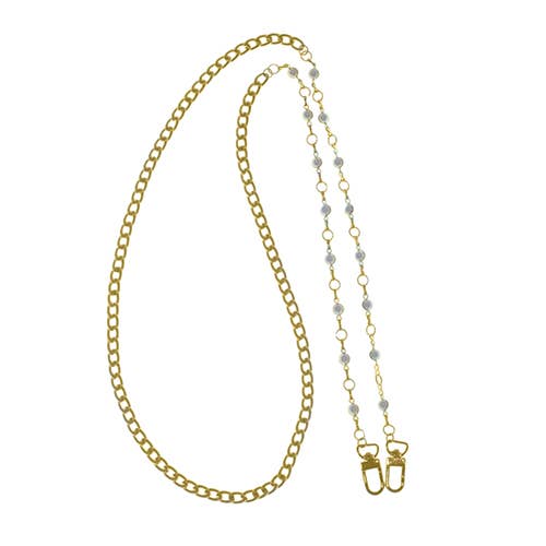 Crossbody Handbag / Cell Phone Chains - Pearl