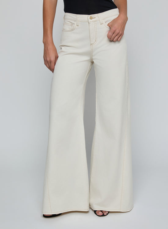 BEAU H/R T-SEAM WIDE LEG